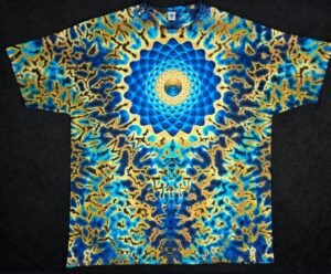 Psychedelic Blue Mandala T-Shirt