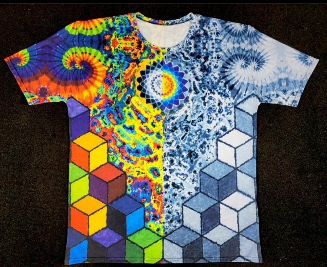 Psychedelic Geometric Art T-Shirt