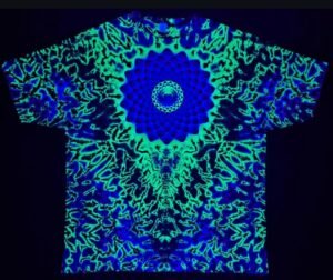 Psychedelic Glow Tie-Dye T-Shirt